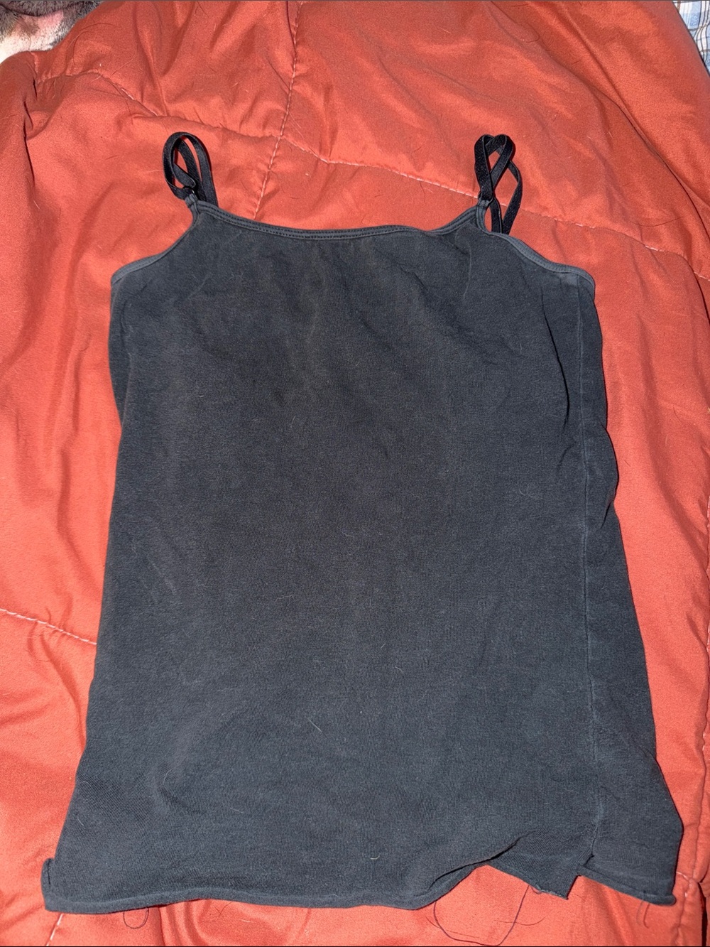 Black Women's Lightweight Camisole Tank Top